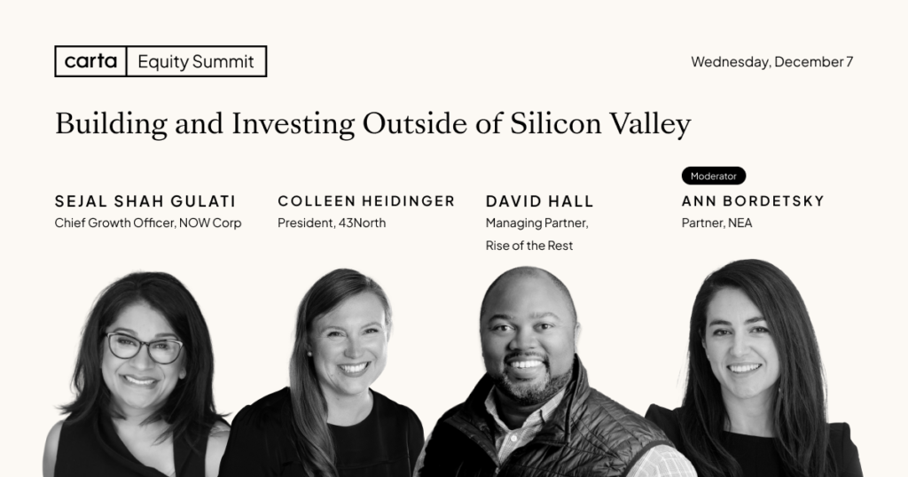 Panel _ Building and Investing Outside of Silicon Valley